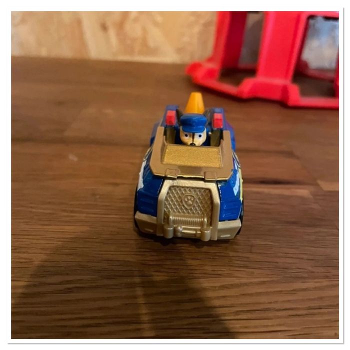 Playset Meteor Track Set Mighty Pups Charged Up Pat'Patrouille avec Chase True métal et sa boule - photo numéro 15