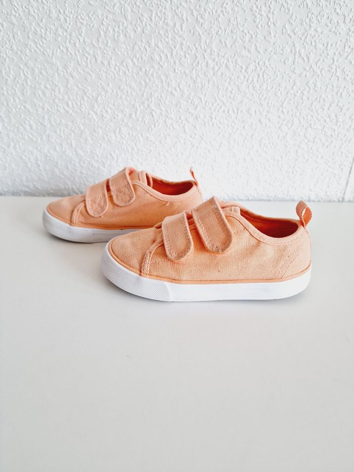H&M - Tennis en toile - 24 - Rose pêche - photo numéro 4
