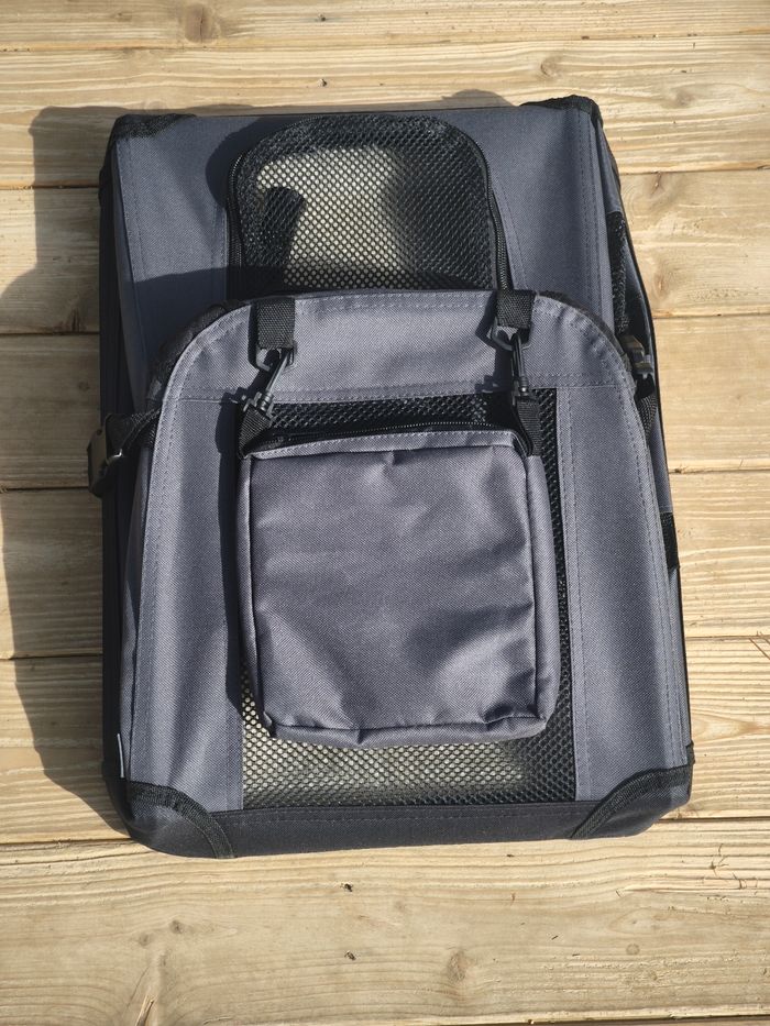 Sac Transport Pliable Gris (Chats, Chiens, Autres) - photo numéro 8