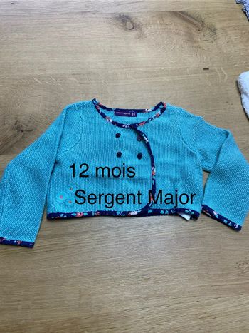 Gilet sergent major 12 mois
