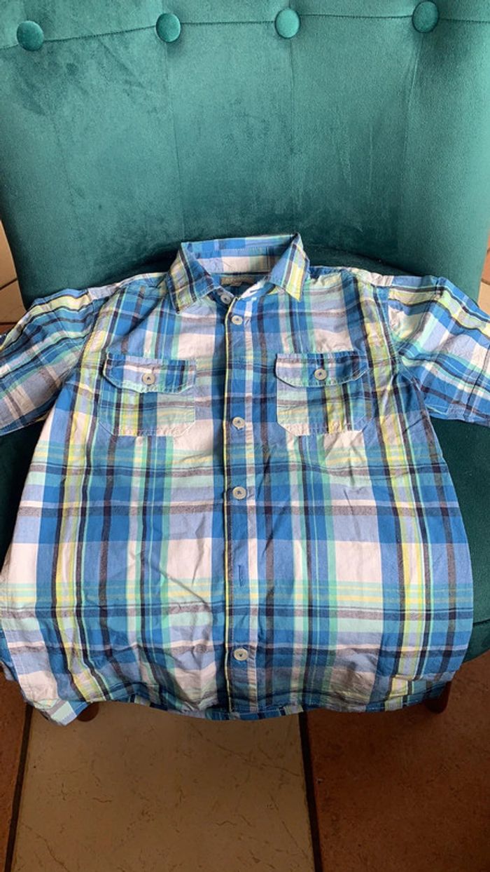 Chemise manches courtes 10 ans