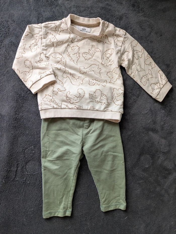 Ensemble sweat + pantalon La Halle 12 mois