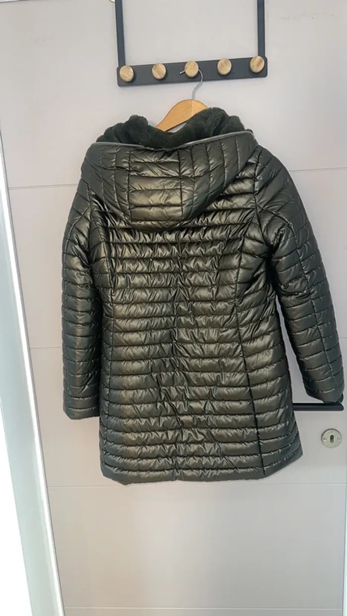 Manteau vert métallisé Hangar 86 - photo numéro 4
