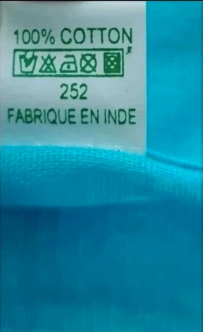 Foulard turquoise - photo numéro 5