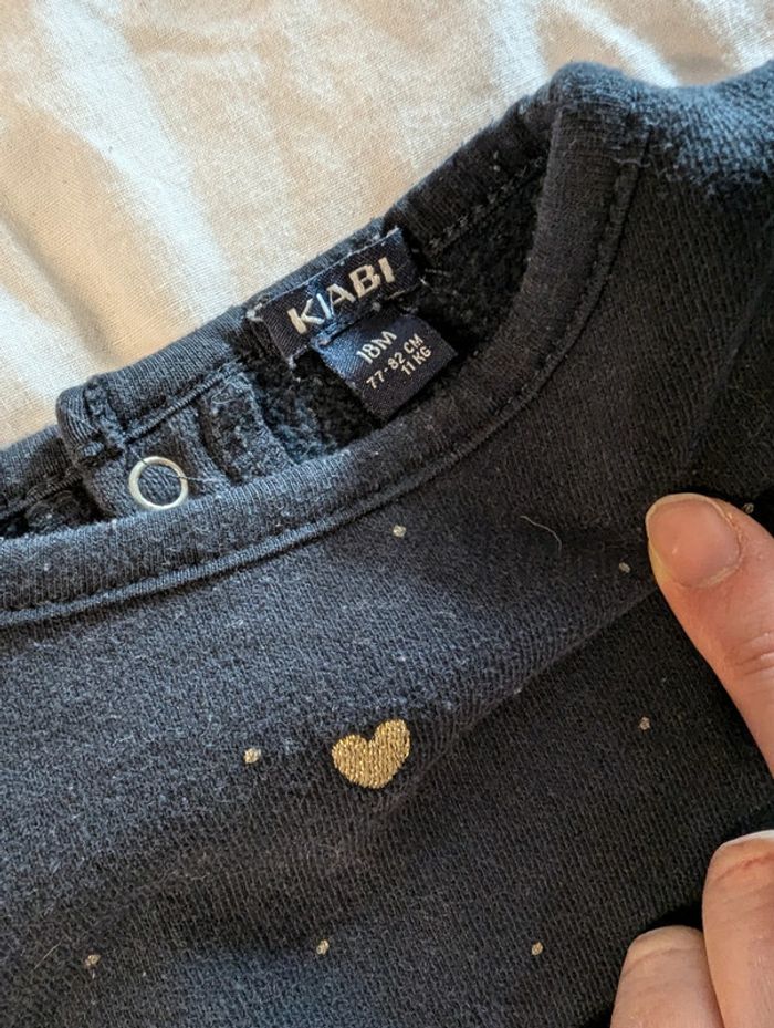 Robe bleu marine - 18 mois - photo numéro 4