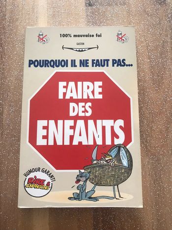 Livre Pourquoi il ne faut pas faire des enfants