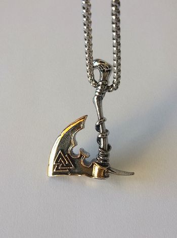 Chaîne + pendentif viking