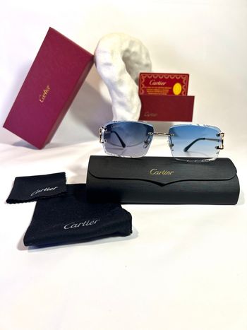 Lunette cartier verres 4 saison bleu ciel🍂❄️🍃☀️