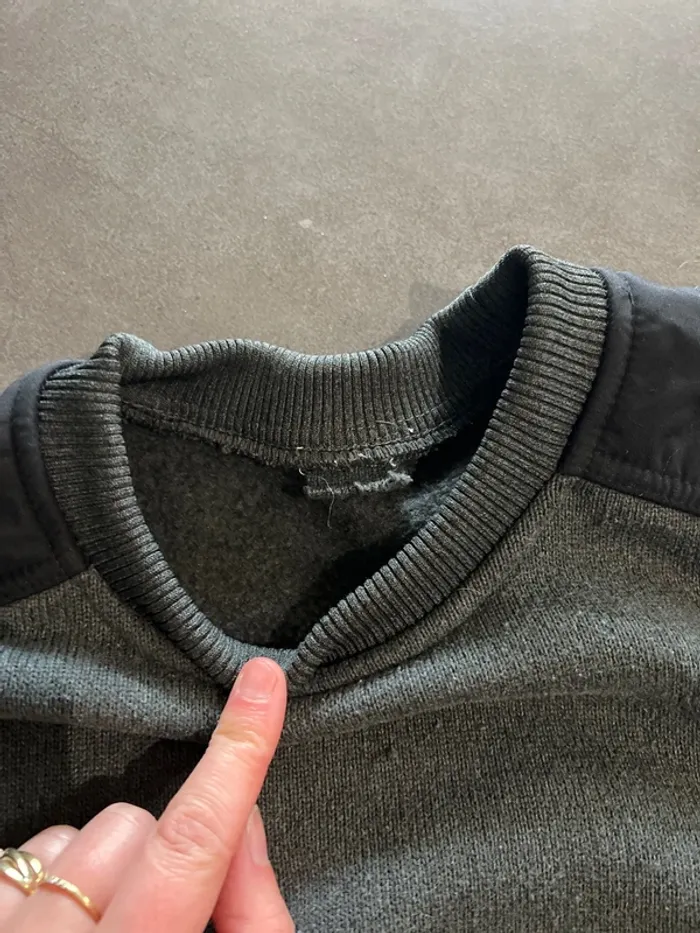 Pull gris - photo numéro 2