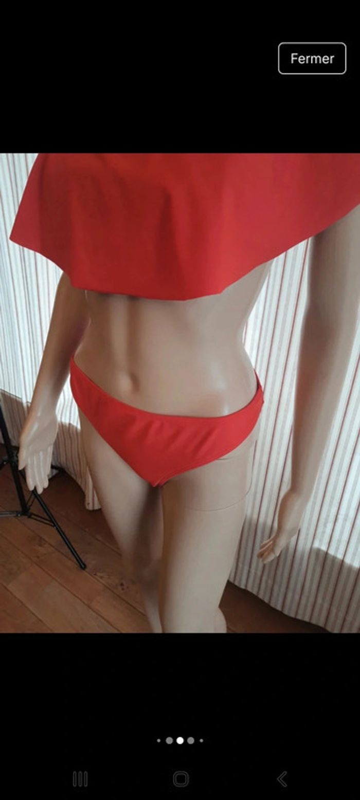 Jolie Bikini Pimkie rouge fr 42 trés bonne état - photo numéro 6