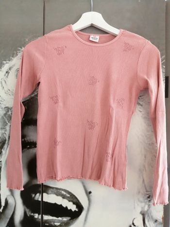 Maillot fille rose tao