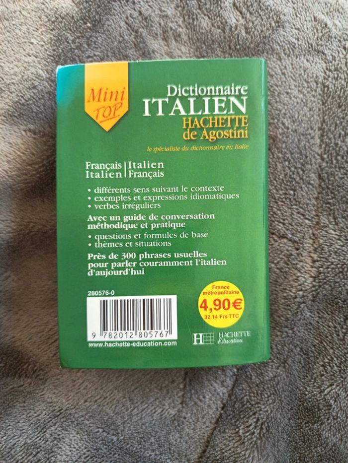 Mini dictionnaire français/italien - photo numéro 2