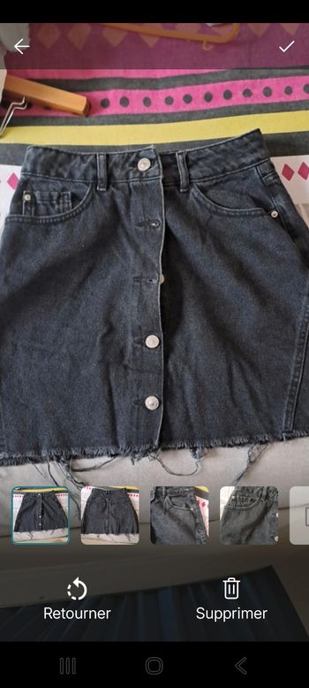 Jupe jeans