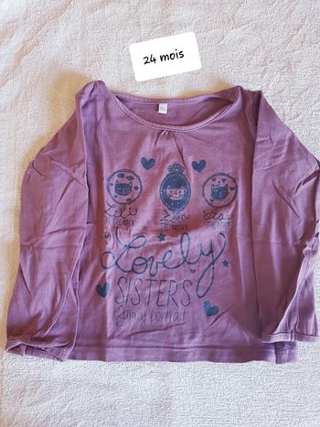 T-shirt auchan 24 mois