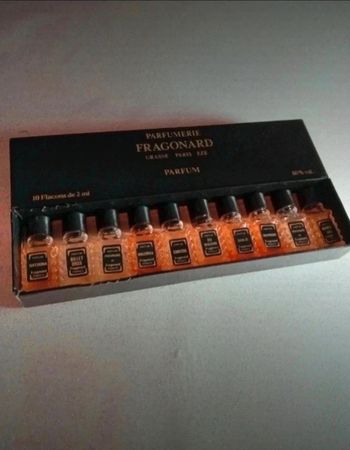 Coffret parfums fragonard 10 flacons