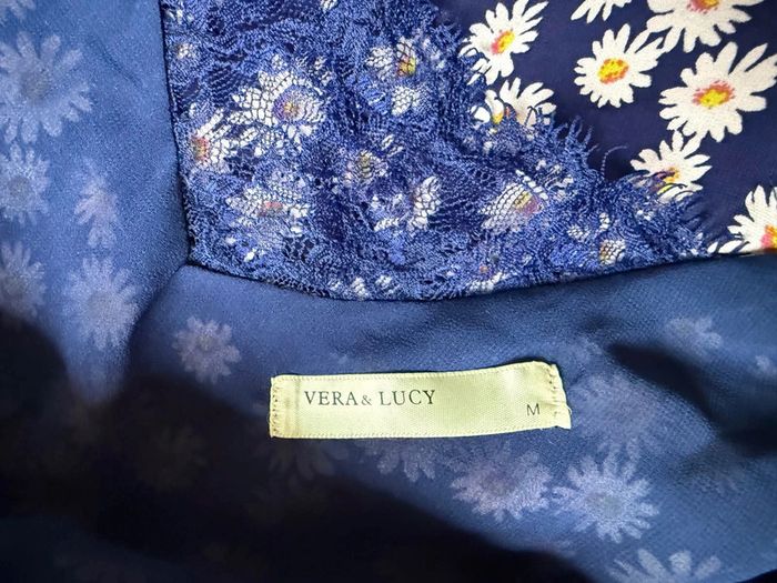 Beau Caraco fluide avec dentelle Vera & Lucy 🌸 M 38 - photo numéro 6