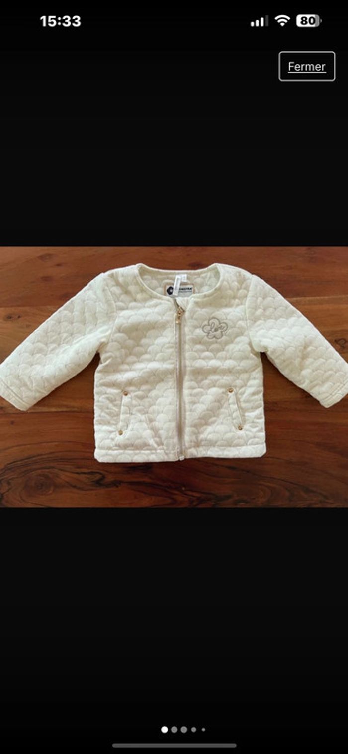 Veste fille 9 mois