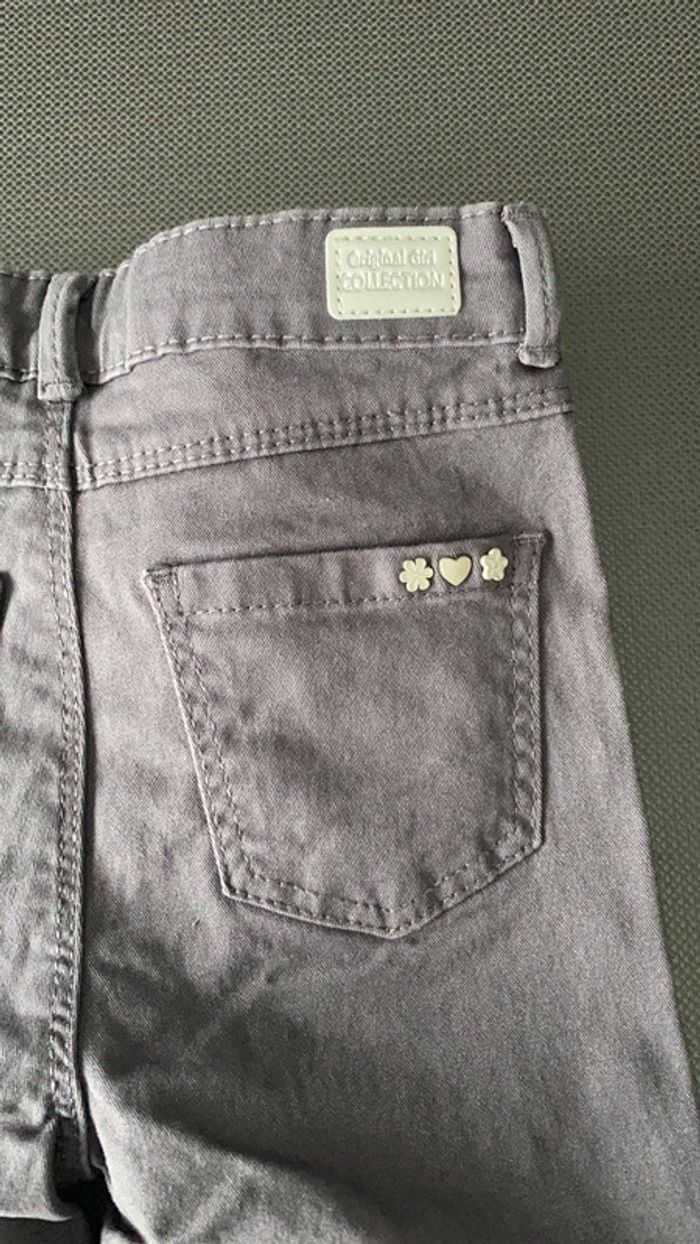 Pantalon slim gris taille 6 ans In extenso - photo numéro 2