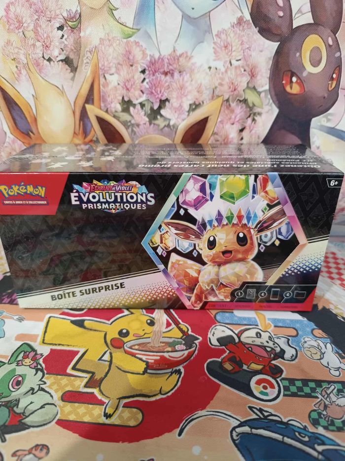 Coffret Surprise Pokémon EV8.5 : Évolutions Prismatiques - FR (Neuf/Scellé) - photo numéro 2
