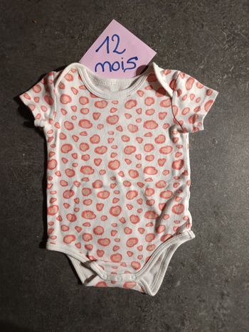 Body tacheté 12 mois