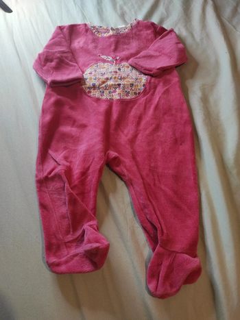 Pyjama velours T6M Vertbaudet