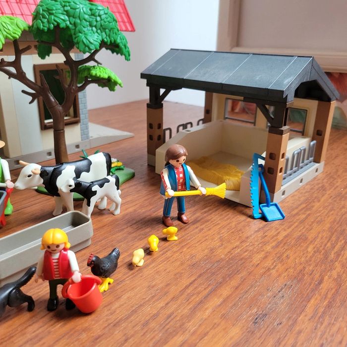 Ferme 4490 + extension playmobil - photo numéro 6