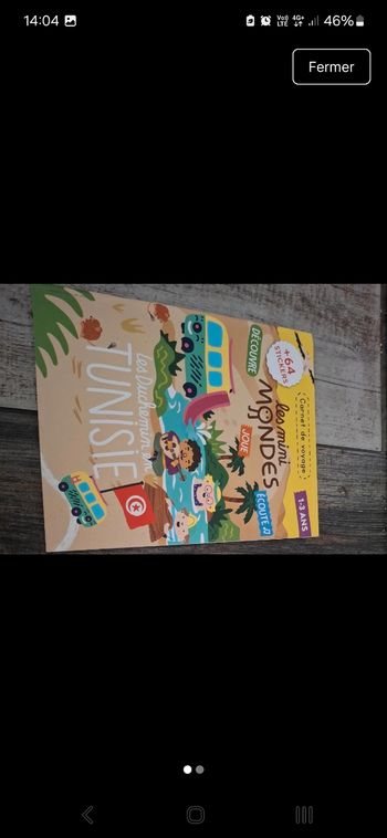 Magazine mini mondes Tunisie 1-3 ans neuf