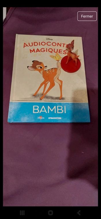 Bambi 1 audioconte magique altaya