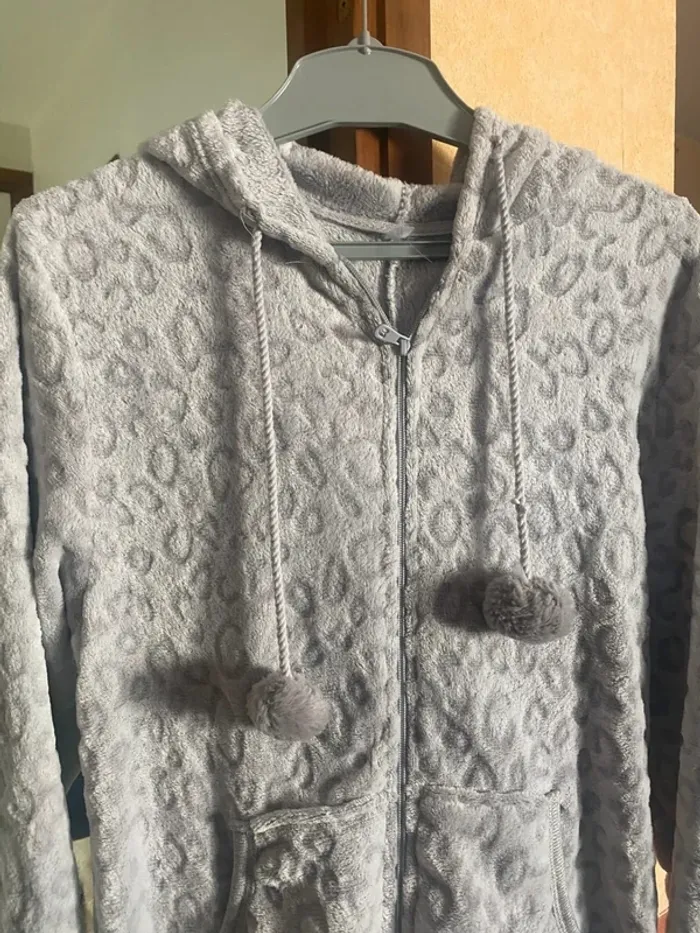 🧸 Combi Pyjama Polaire Femme L/XL - Douceur & Confort Neuf - photo numéro 6