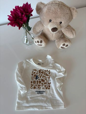 T-shirt manche longue Gémo 6 mois
