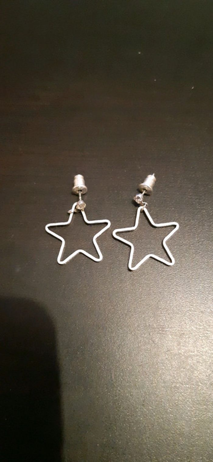 Boucles d'oreilles étoiles