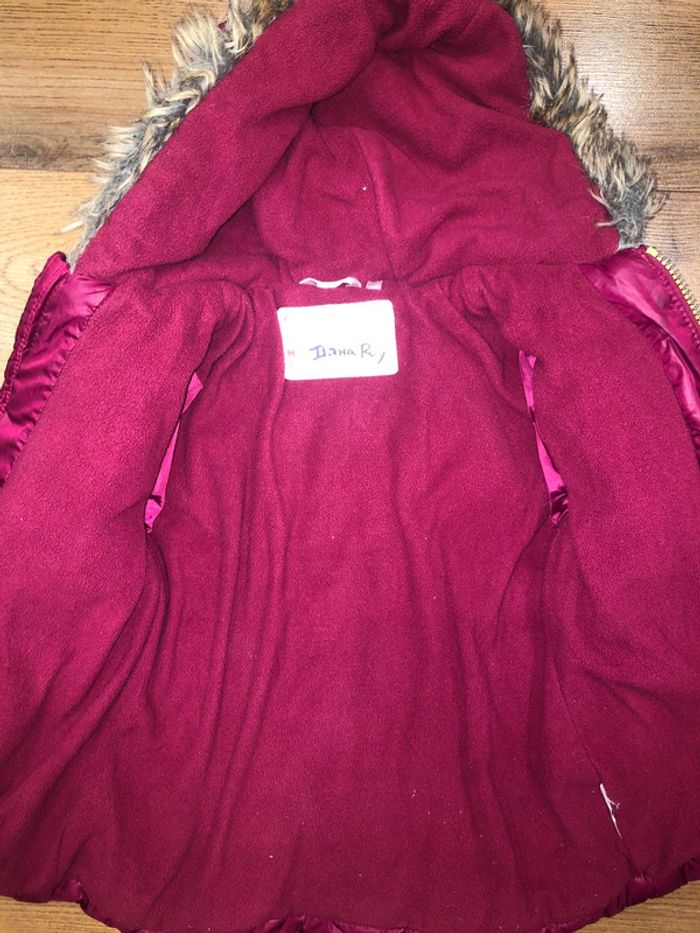 Manteau fille 🌺 doudoune 4 ans kidkanai - photo numéro 4