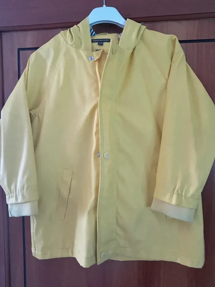 Veste a capuche jaune 6-8 ans Veritas