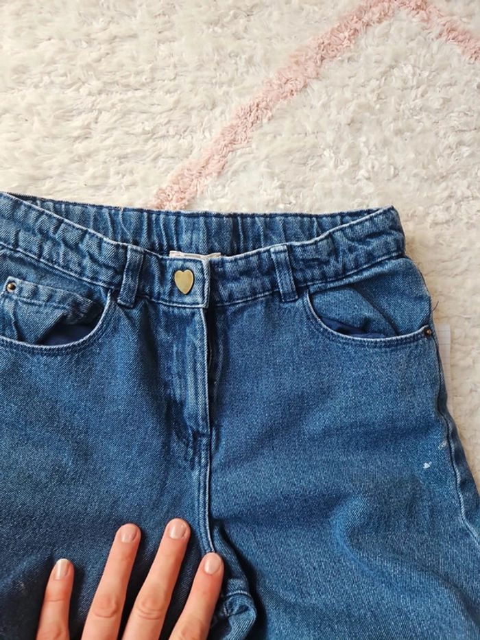 Jeans fille dpam du pareil au meme 10 ans - photo numéro 3