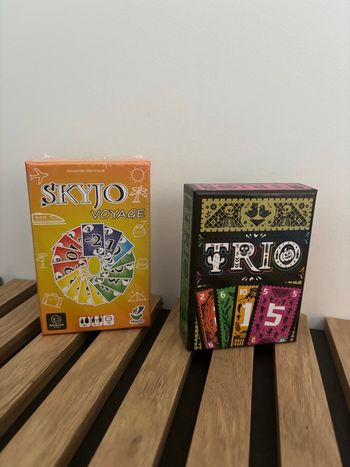 Lot de deux jeux de société neufs 