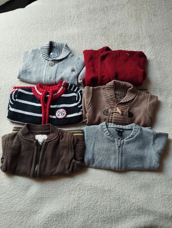 Lot gilet