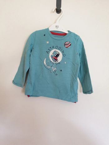 Tee-shirt ML 12 mois - 80 cm