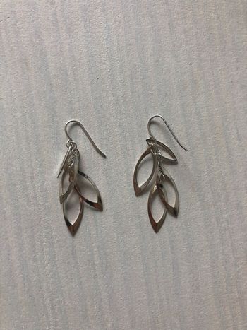 Boucles d’oreille argent