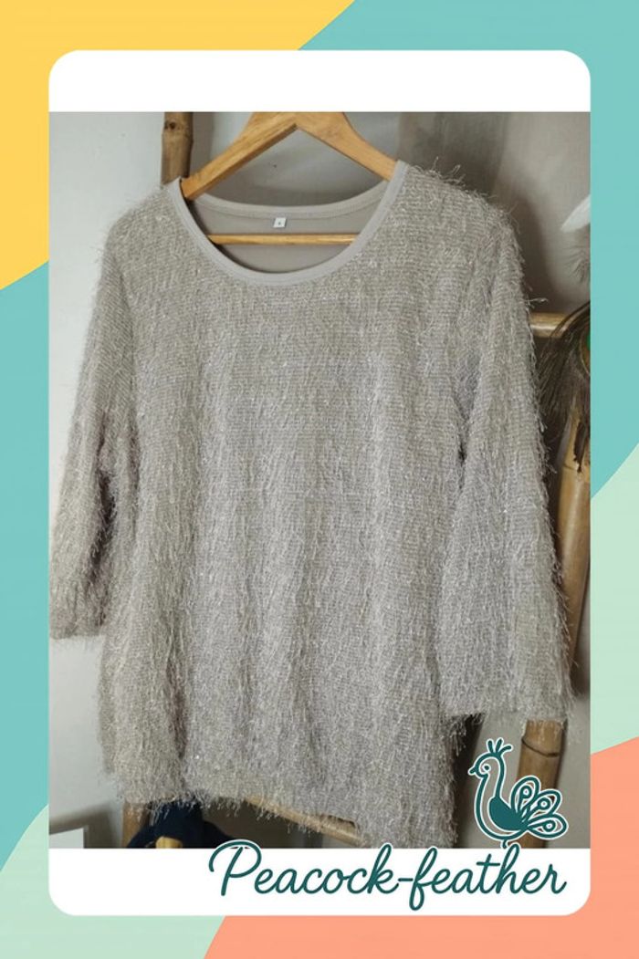 Pull beige T5 - photo numéro 2