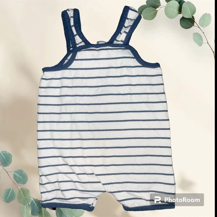 salopette short bébé - photo numéro 2