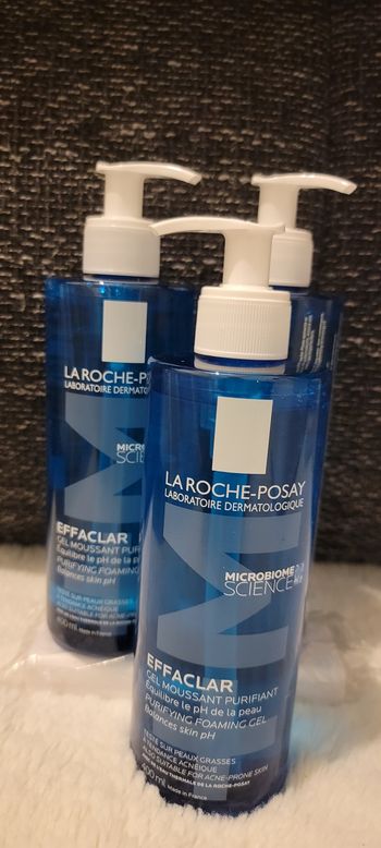 La Roche-posay gel nettoyant moussant effaclar 400 ml Neuf