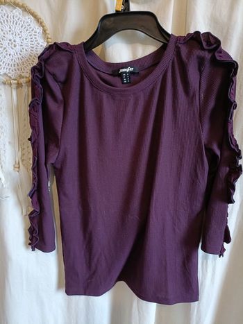 T-shirt fille manches longues