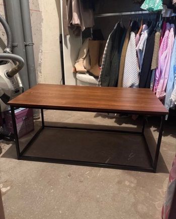 table basse industrielle