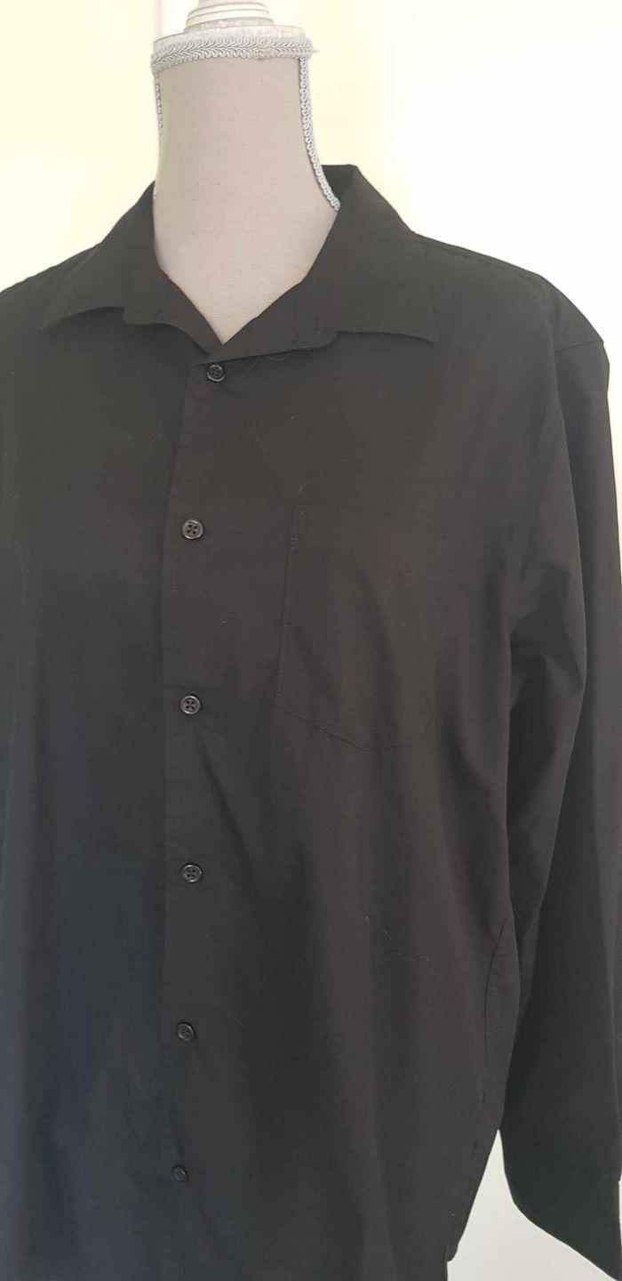 Chemise unie manches longues - photo numéro 2