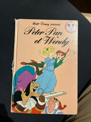 Livre pour enfants Disney club du livre Peter pan et Wendy