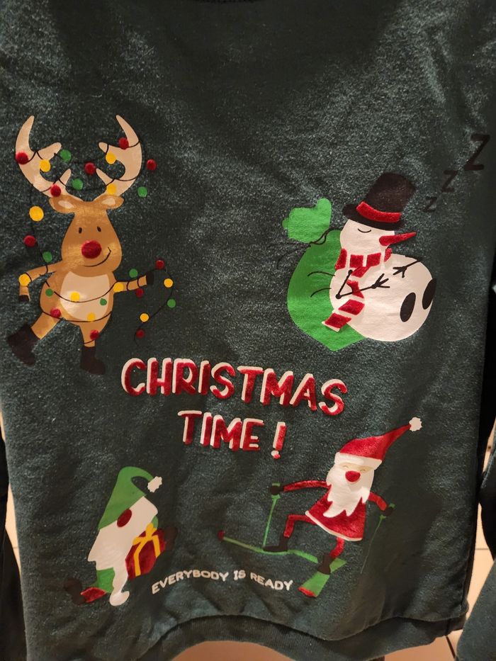 Sweat garçon Noël - photo numéro 2