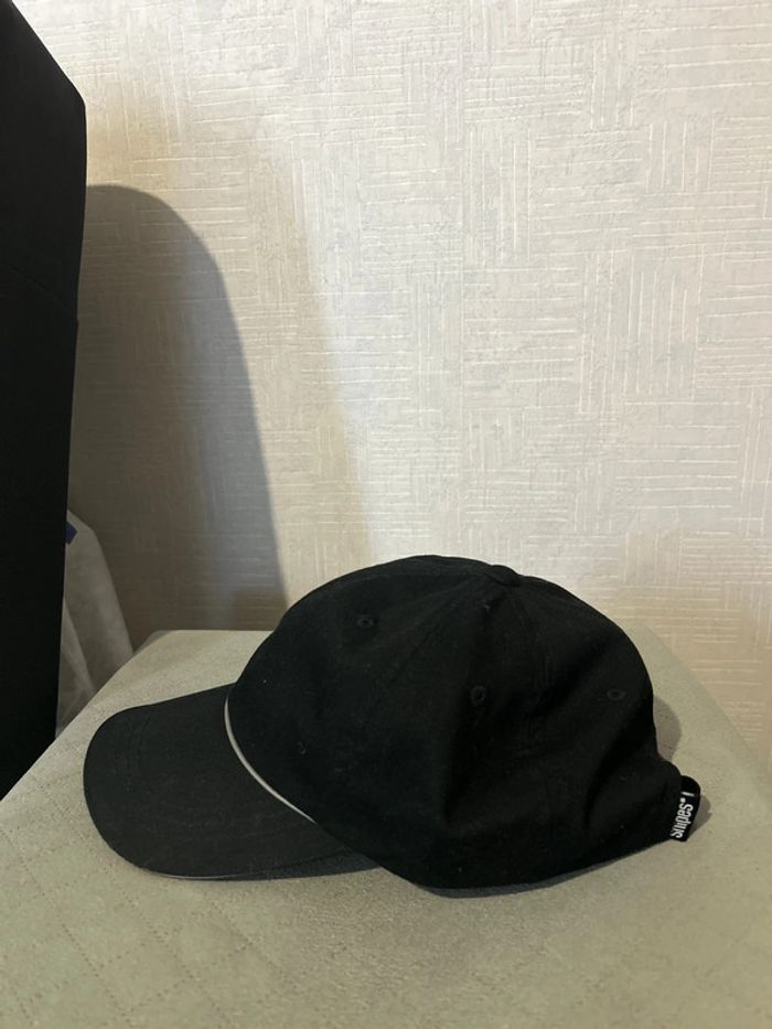 Casquette Snipes écritures et bandes réfléchissantes phosphorescentes - photo numéro 3