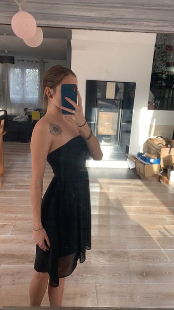 Petite robe noire bustier