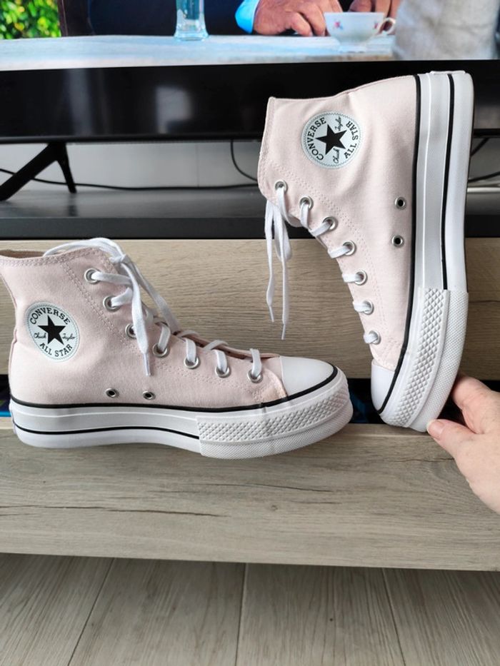 Converse plateforme - photo numéro 2