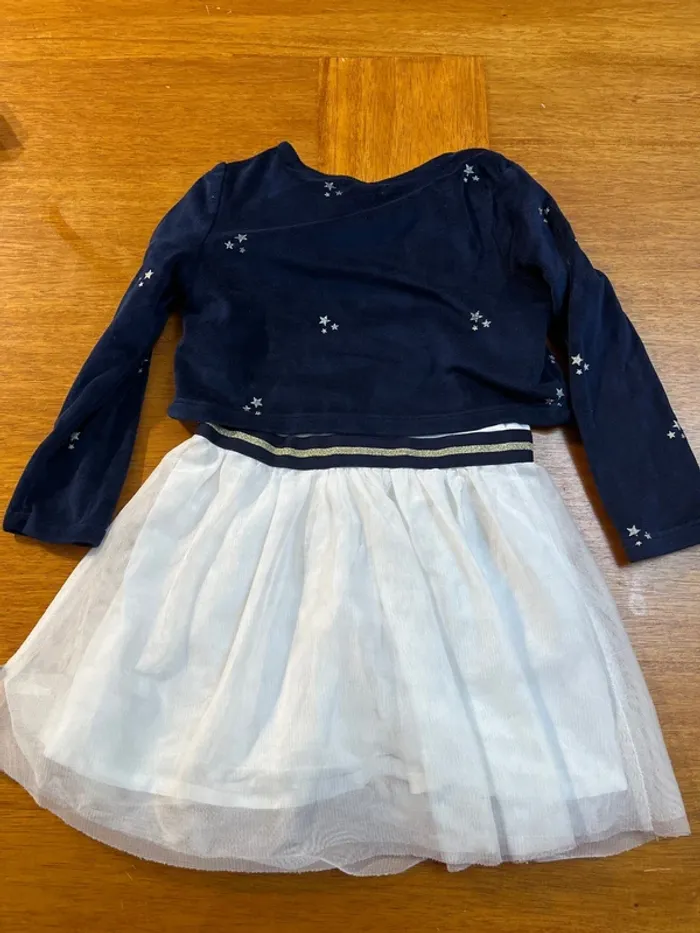 Robe + pull Okaïdi 4 ans - photo numéro 4